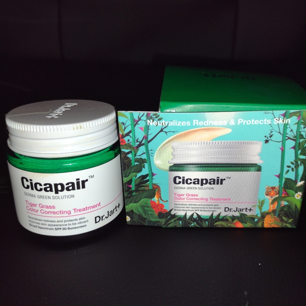 ALMOST NEW! ~ DR JART CICAPAIR ~ TIGER GRASS COLOR CORRECTING TRE…